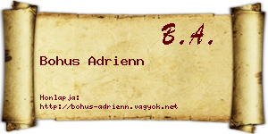 Bohus Adrienn névjegykártya